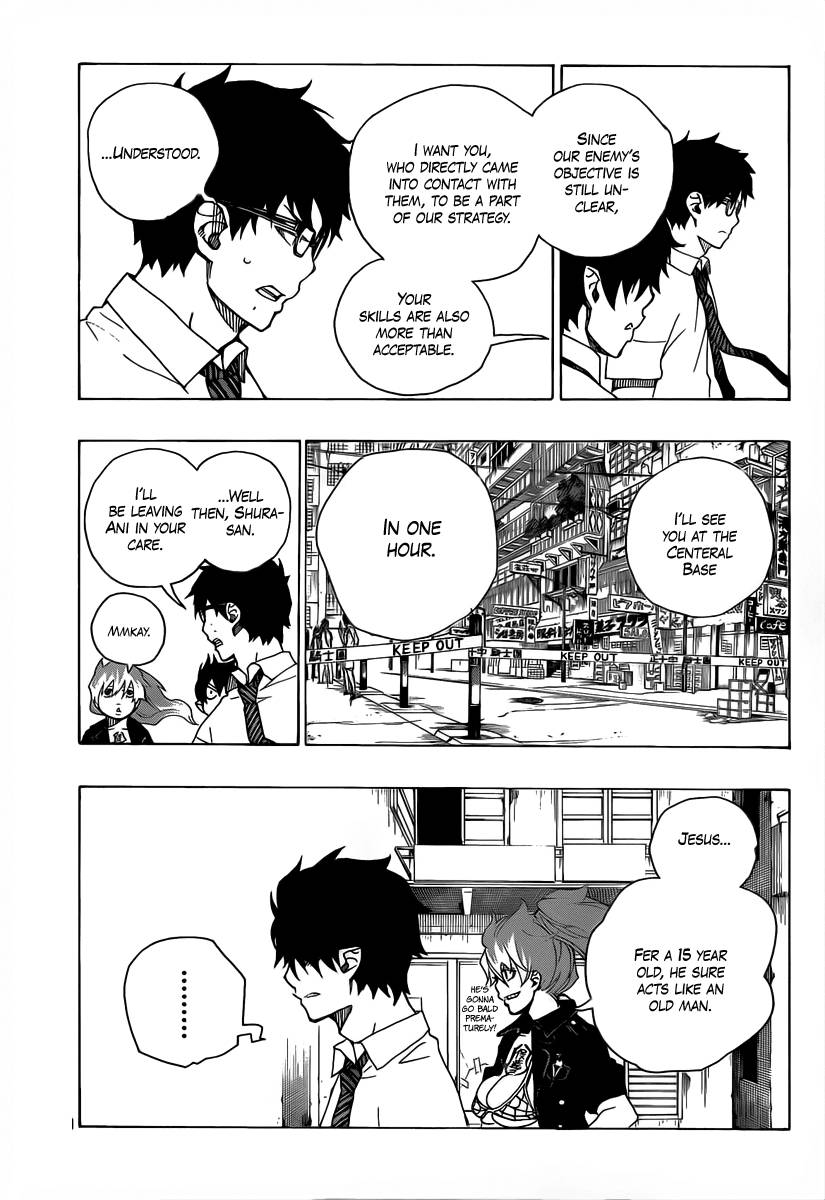 Ao no Exorcist Chapter 16 38